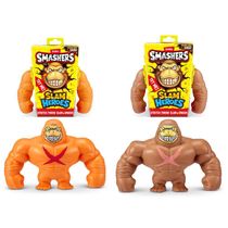 Figura De Ação - Smashers - Boneco Elástico Heróis - Modelos Sortidos - Fun