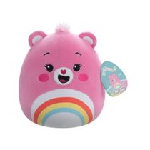 Pelúcia Squishmallows Ursinhos Carinhosos Cheer Bear Rosa Animadinha 20cm Sunny