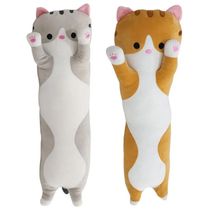 PELUCIA ALMOFADA GATO 70CM SORTIDO - CCA BRASIL