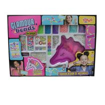 Kit Glamour Beads Pulseiras Infantil personalizadas Unicórnio