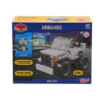 Brinquedo Urbanos Veículo Suv 4X4 Ou Robô Movido À Fricção Toyng