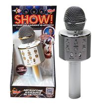 Brinquedo Microfone Karaokê Bluetooth Show Conecte E Cante Toyng