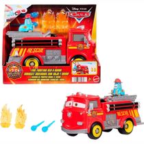 Caminhao dos Bombeiros Red e Guido Carros Disney Mattel