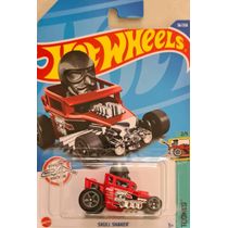 *Embalagem danificada* Hot Wheels Tooned - Skull Shaker