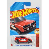 *Embalagem danificada* Hot Wheels Then and Now - ? Honda Civic Custom