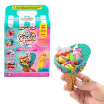 Kit Slime de Sorvete Slimy Gelateria - Sorvete de Cone Creme