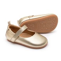 Sapatilha Infantil Dolly Metalic Salmon - Tip Toey Joey