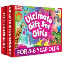 Kit de Ciências Little Genius Doctor Jupiter para Meninas Presente Definitivo