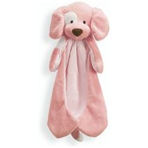 Pelúcia Cachorrinho com Cobertor de Bebê Embutido para Crianças Maiores de 1 Ano, GUND 058966, Rosa