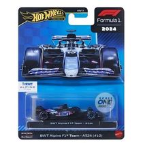 Hot Wheels Fórmula 1 BWT Alpine F1 Team A524 - Mattel