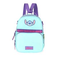 Lancheira Escolar Infantil Pequena Náilon Stitch Disney