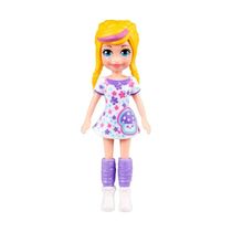 Polly Pocket Vestido Branco Cogumelo - Mattel