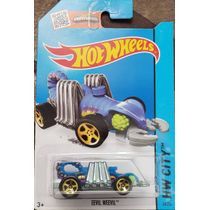 *Embalagem danificada* Hot Wheels City - Eevil Weevil