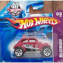 *Embalagem danificada* Hot Wheels Volkswagen - Baja Beetle (Fusca)