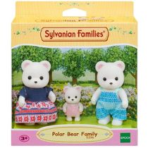 Família Dos Ursos Polares Sylvanian Families