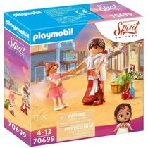 Playmobil Spirit - Jovem Lucky e Mamãe Milagro 70699