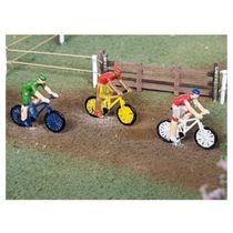 Pack C/ 3 Figuras Mountain Bike Escala Ho 1/87 Studio Dio 0000002453