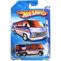 *Embalagem danificada* Hot Wheels City Works - GMC Motorhome