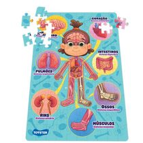 Quebra Cabeça - Por Dentro do Corpo Humano 100 pçs