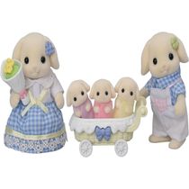 Sylvanian Families - FAMILIA DOS COELHOS FLORAL