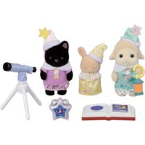 Sylvanian Families - AMIGOS DO JARDIM DA INFANCIA - NOITE DO PIJAMA