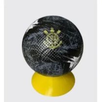 BOLA DE FUTEBOL PVC / PU NUMERO 5 PRETA/DOURADA CORINTHIANS