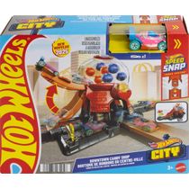 HOT WHEELS CITY - PISTA LOJA DE DOCES