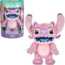 Pelúcia Angel Robô (Fantoche) Interativa com Som Stitch Wow