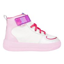 Tênis Infantil Pampili Cano Alto Xg Branco