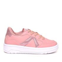 Tênis Infantil Via Vip Glitter Rosa