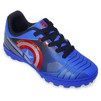 Chuteira Society Dray Marvel Capitão América Infantil