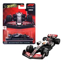 Hot Wheels Premium Carrinho 1:64 Metal Formula 1 MoneyGram Haas F1 VF-24 #20 - Mattel