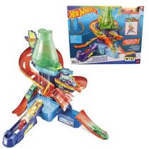 Pista Hot Wheels City Estação Científica Color Shifters Original 1magnus