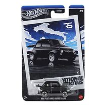 Hot Wheels ?s Fiat 500 D Modificado Silver Series National Icons - Mattel Jby88