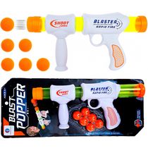 Super Lançador de Bolinhas de Espuma Infantil com Ar Pressão