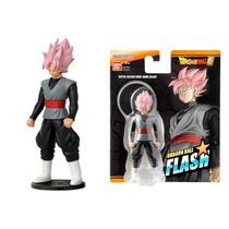 Figura Dragon Ball Super Flash Series 10cm - Rose Goku Black - Fun