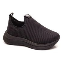 Tênis Infantil Molekinho Slip On Preto