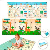 Tapete Infantil Pista Tatame Emborrachado Dobrável Macio