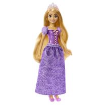 Boneca Articulada - Disney - Princesas - Enrolados - Rapunzel - Vestido Roxo - Mattel