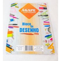 Bloco de Desenho A3 140g com 20 Folhas - Ágape -