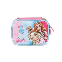 Estojo Box 100 Pens Luxcel Barbie Pet e Friend Rosa