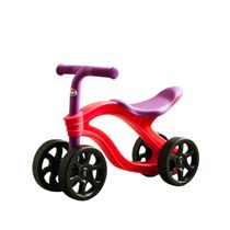 Bicicleta de Equilíbrio Infantil Sem Pedal - 4 Rodas - Estilo Futurista - Confortável, Leve e Segura para Bebês