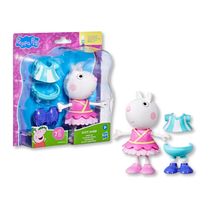 BONECA SUZY OVELHA PEPPA PIG ESTILOS DIVERTIDOS (G0330) - HASBRO