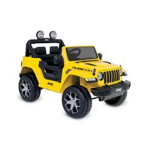 Jeep Wrangler Amarelo Radio e Controle Eletrico 12V Bandeirante