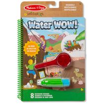 Caderno Reutilizável com Caneta d Água Recarregável para Crianças Acima de 5 Anos, Melissa & Doug