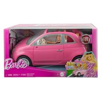 Barbie Veículo Fiat Rosa | Mattel