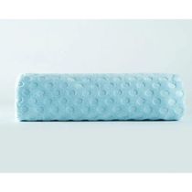 Cobertor Hug Poá Confort Duplo Azul Bebê