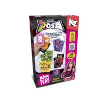 Jogo Memo Play - Dos Rosa  - Dos Rosa - Papel - Elka