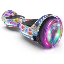 Hoverboard HOVERSTAR HS2.01 Bluetooth Flash Wheel 6,5" Sea World com Luzes LED para Crianças e Adultos
