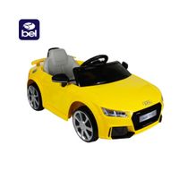 Carrinho Elétrico Audi TT RS 12V Amarelo Bel